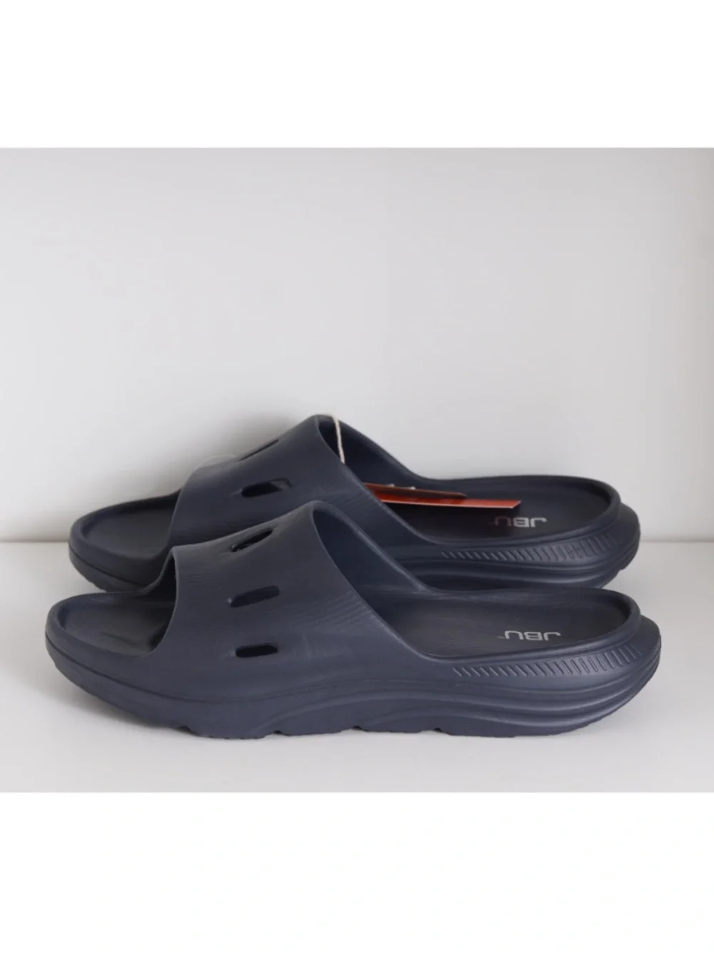 JBU Pillow Recovery Slide Sandal Men’s Navy Blue US 11